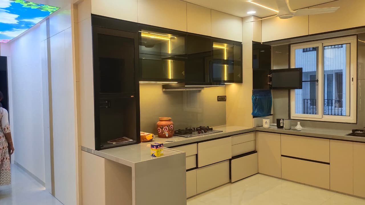 SEMI MODULAR KITCHEN 